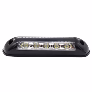 Luz LED Exterior Negra 12v Impermeable Motorhome RV